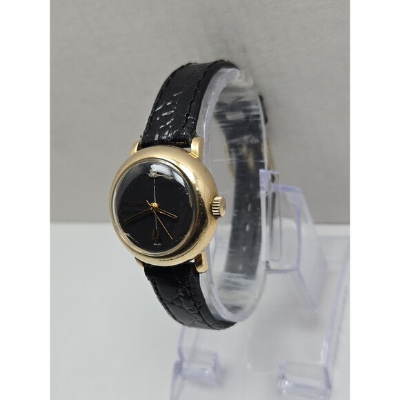 Vintage 1974 Bulova Accutron Womens Diamond Dial 10K RGP Tuning Fork Watch -Read main image 10